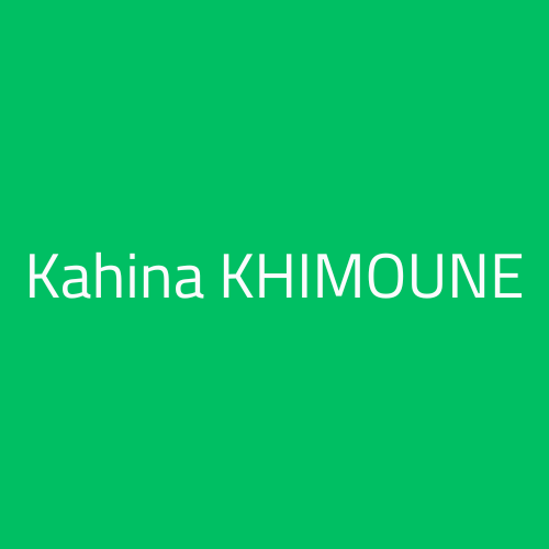 Kahina Khimoune